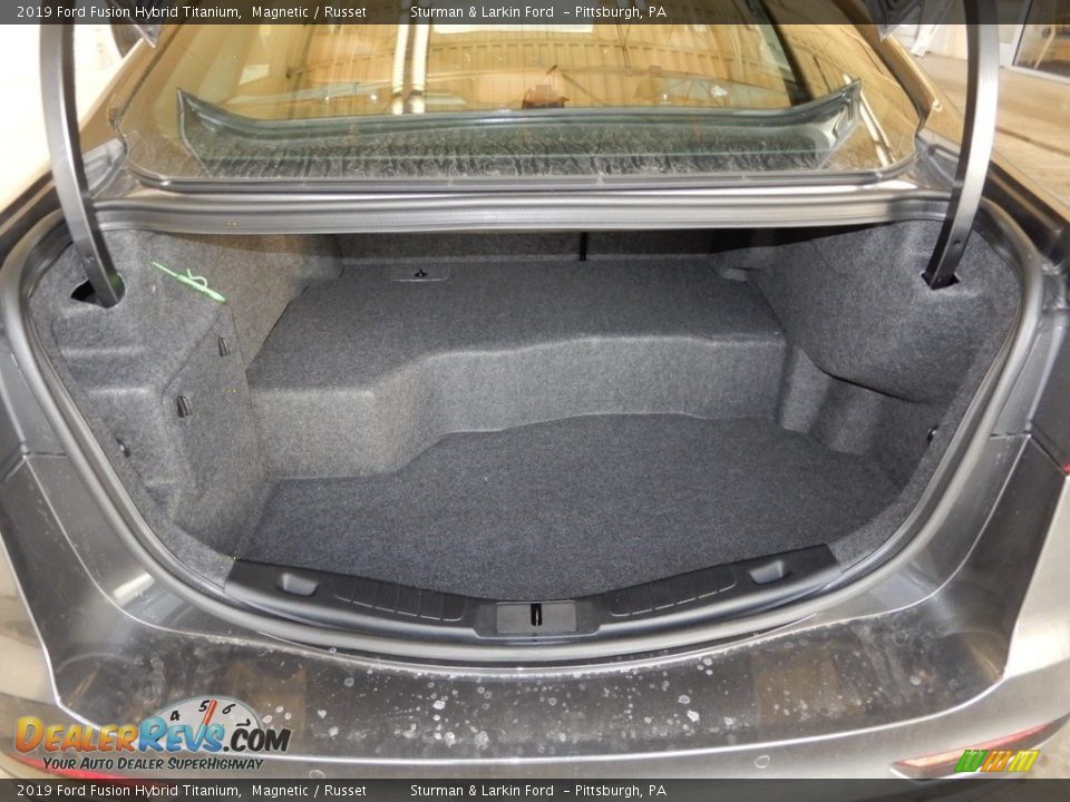 2019 Ford Fusion Hybrid Titanium Magnetic / Russet Photo #3