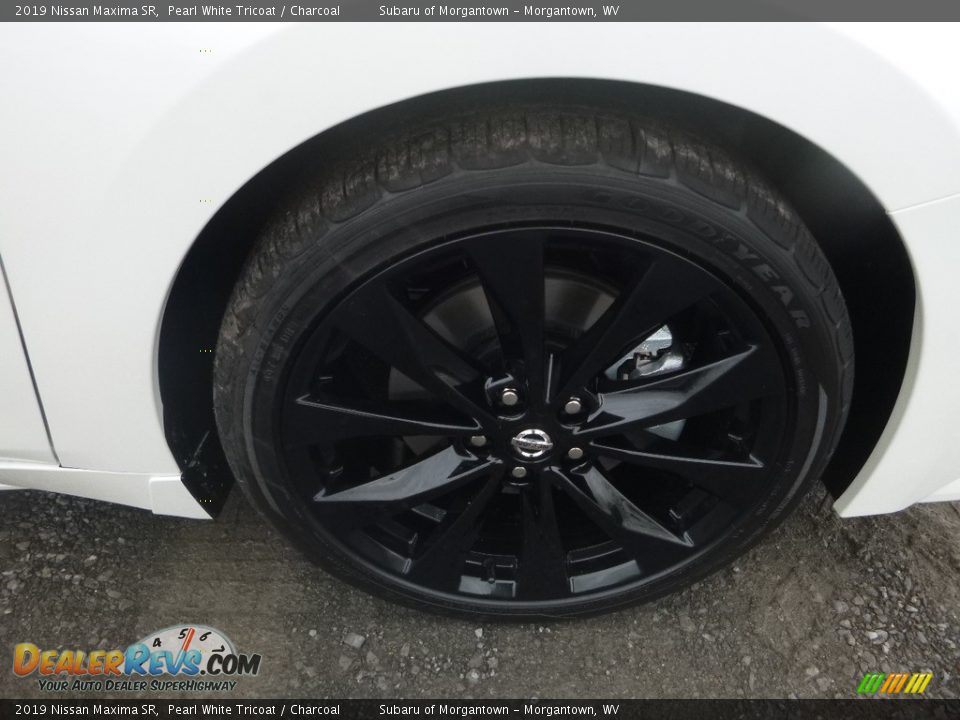 2019 Nissan Maxima SR Pearl White Tricoat / Charcoal Photo #2