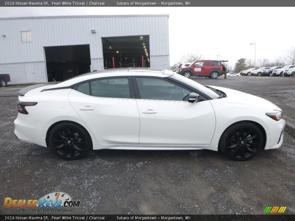 Pearl White Tricoat 2019 Nissan Maxima SR Photo #3