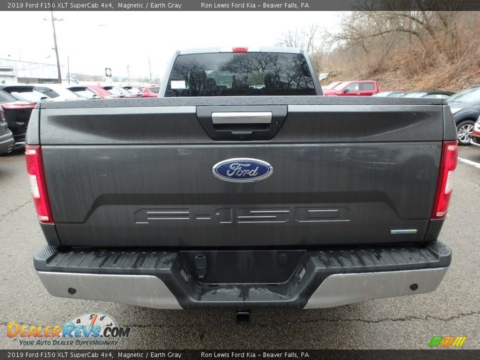 2019 Ford F150 XLT SuperCab 4x4 Magnetic / Earth Gray Photo #3