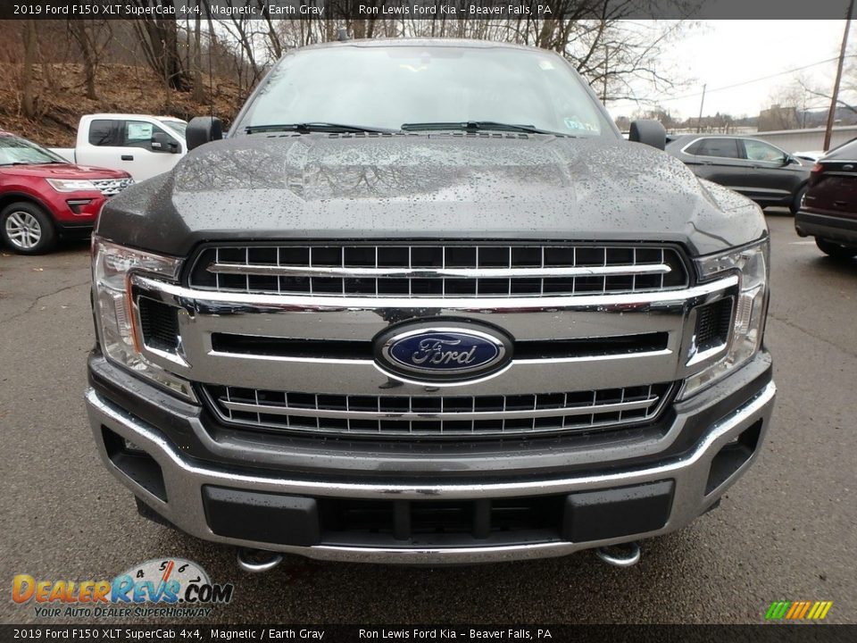 2019 Ford F150 XLT SuperCab 4x4 Magnetic / Earth Gray Photo #7
