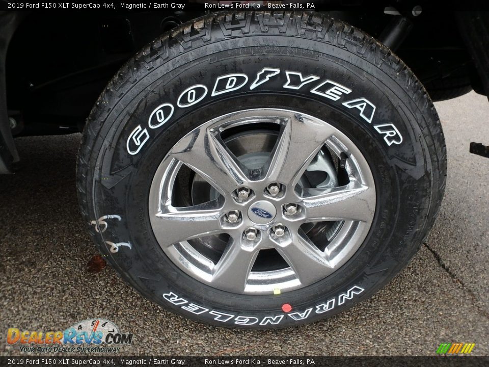 2019 Ford F150 XLT SuperCab 4x4 Magnetic / Earth Gray Photo #9