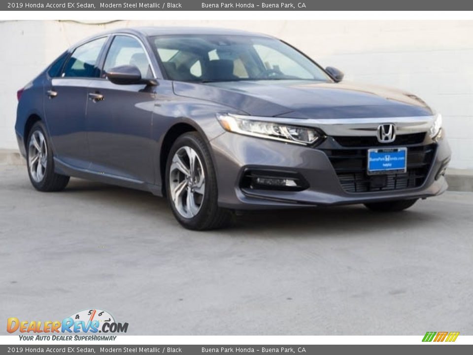 2019 Honda Accord EX Sedan Modern Steel Metallic / Black Photo #1