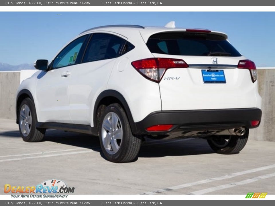 2019 Honda HR-V EX Platinum White Pearl / Gray Photo #2