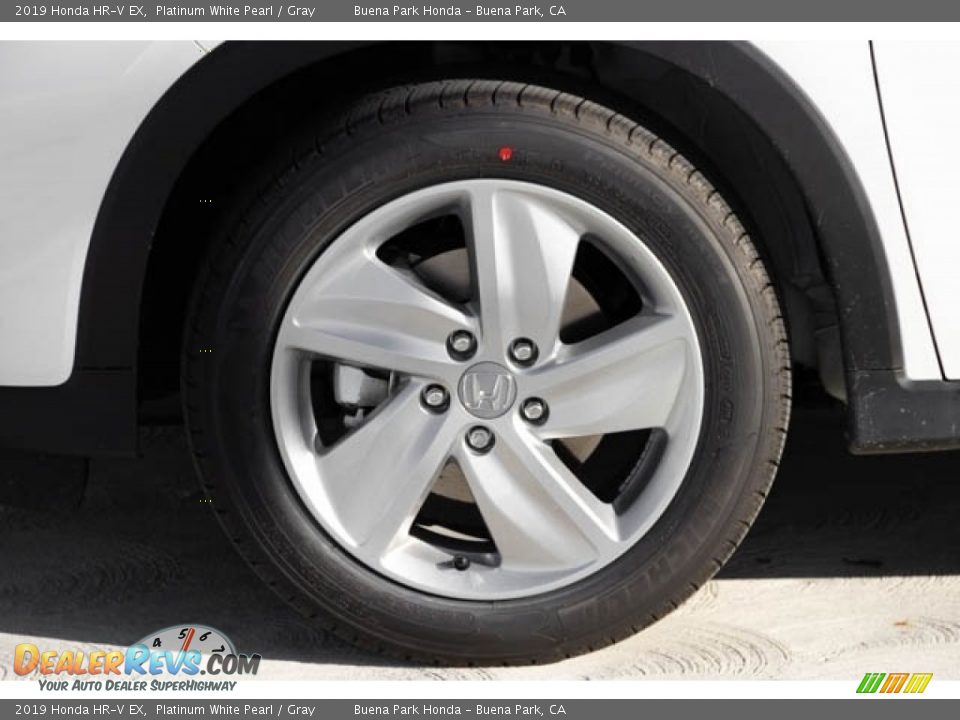 2019 Honda HR-V EX Platinum White Pearl / Gray Photo #11