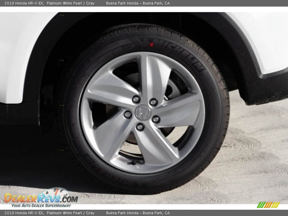2019 Honda HR-V EX Platinum White Pearl / Gray Photo #12
