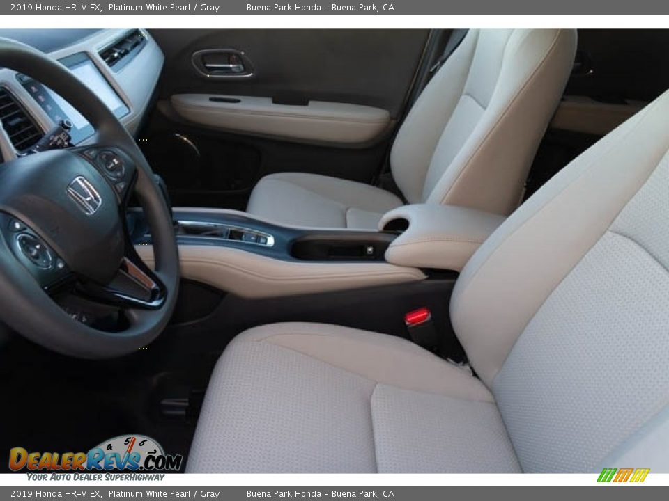 2019 Honda HR-V EX Platinum White Pearl / Gray Photo #17
