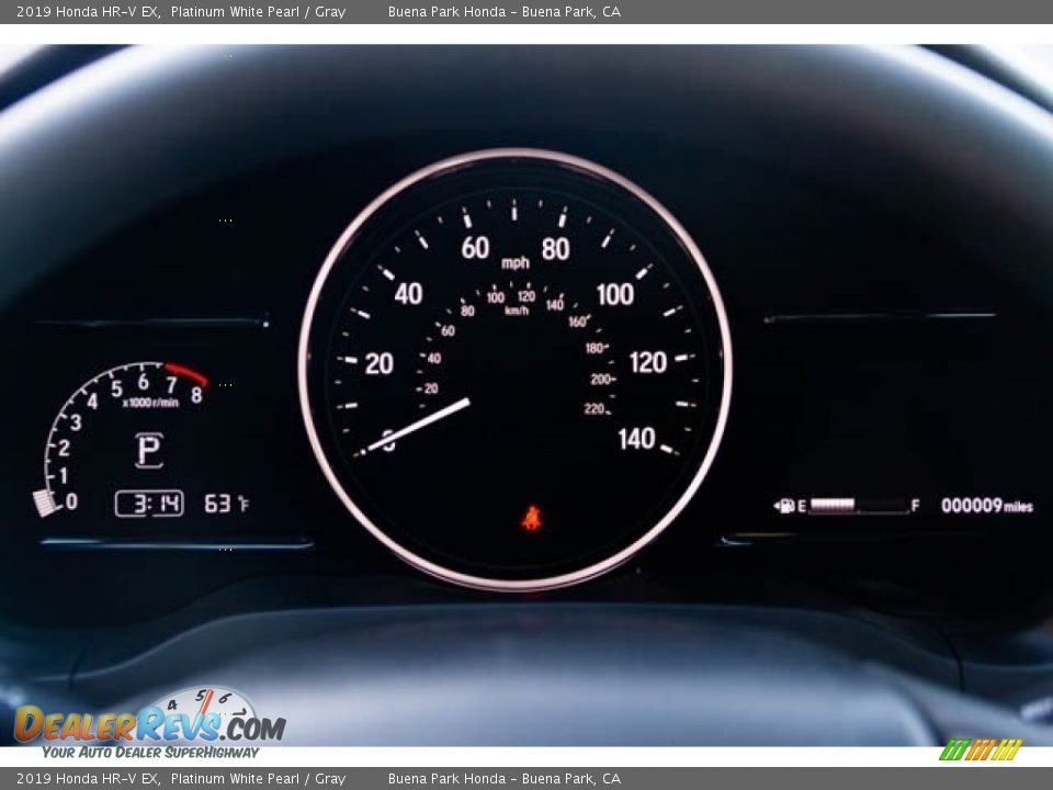 2019 Honda HR-V EX Platinum White Pearl / Gray Photo #20