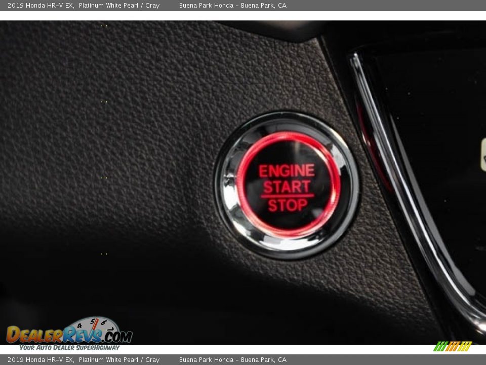 2019 Honda HR-V EX Platinum White Pearl / Gray Photo #22