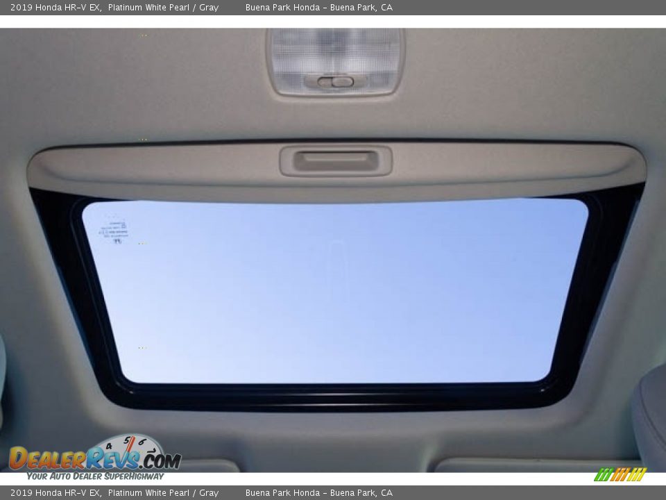 2019 Honda HR-V EX Platinum White Pearl / Gray Photo #25