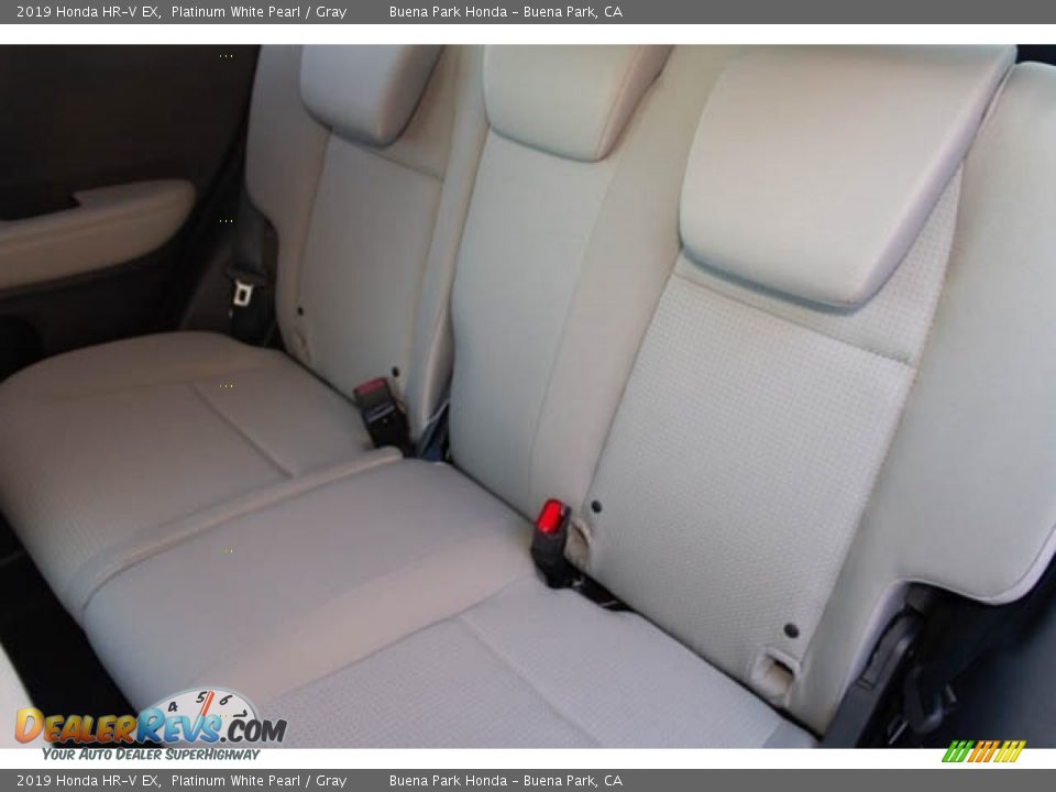 2019 Honda HR-V EX Platinum White Pearl / Gray Photo #26