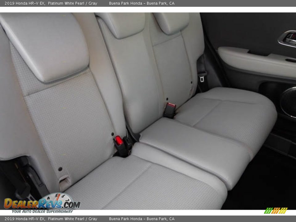 2019 Honda HR-V EX Platinum White Pearl / Gray Photo #28