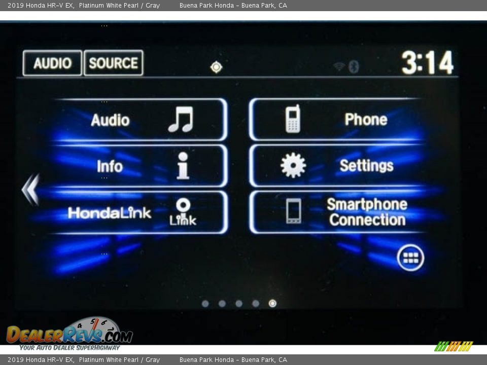 2019 Honda HR-V EX Platinum White Pearl / Gray Photo #32