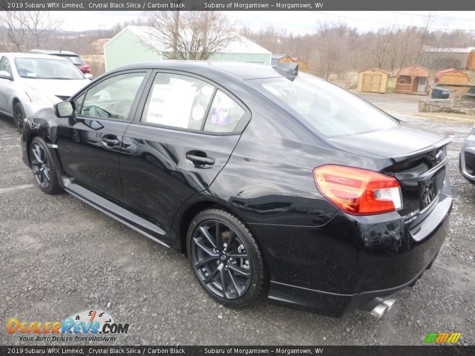 2019 Subaru WRX Limited Crystal Black Silica / Carbon Black Photo #6