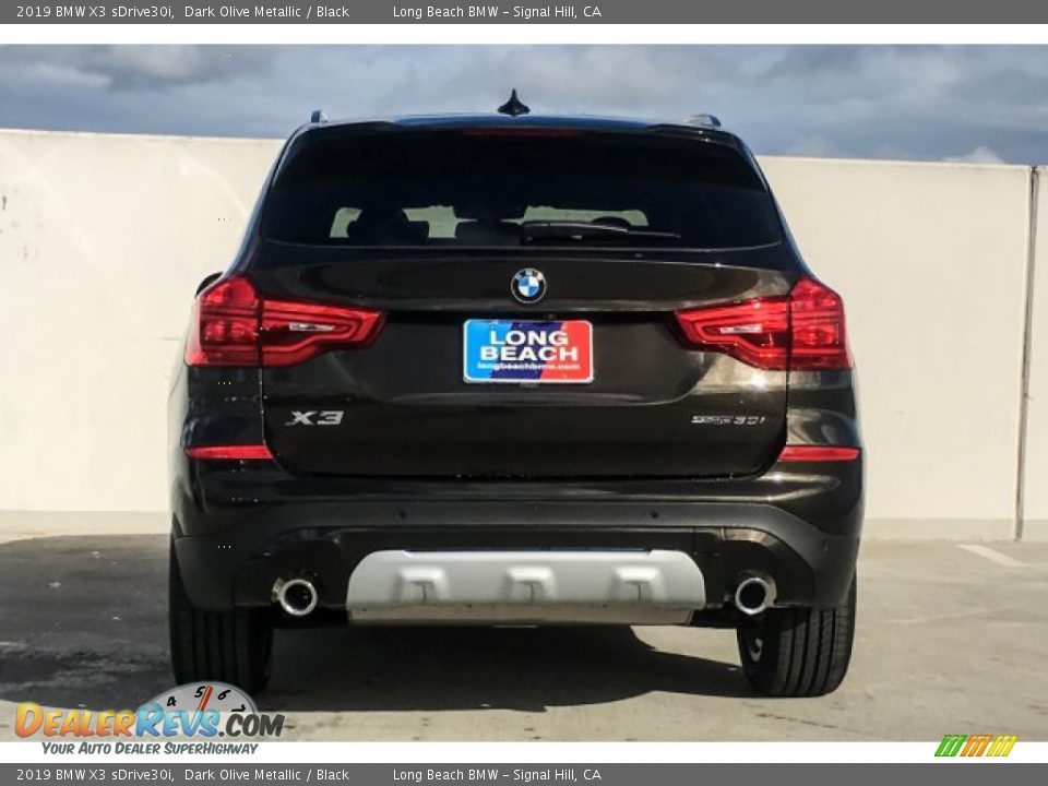 2019 BMW X3 sDrive30i Dark Olive Metallic / Black Photo #3