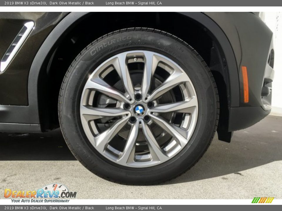 2019 BMW X3 sDrive30i Dark Olive Metallic / Black Photo #9