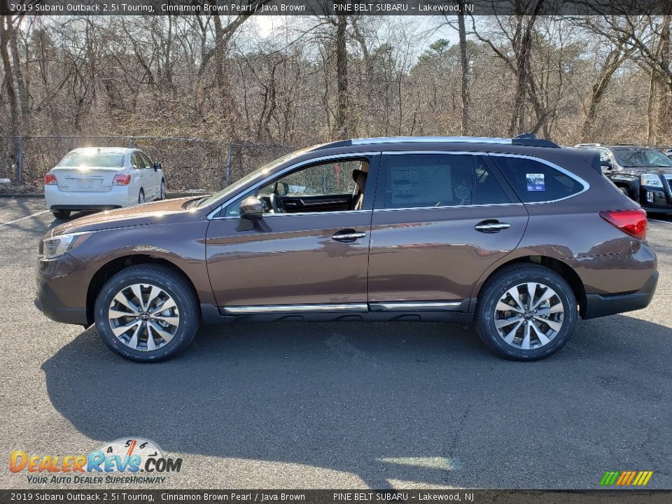 2019 Subaru Outback 2.5i Touring Cinnamon Brown Pearl / Java Brown Photo #3