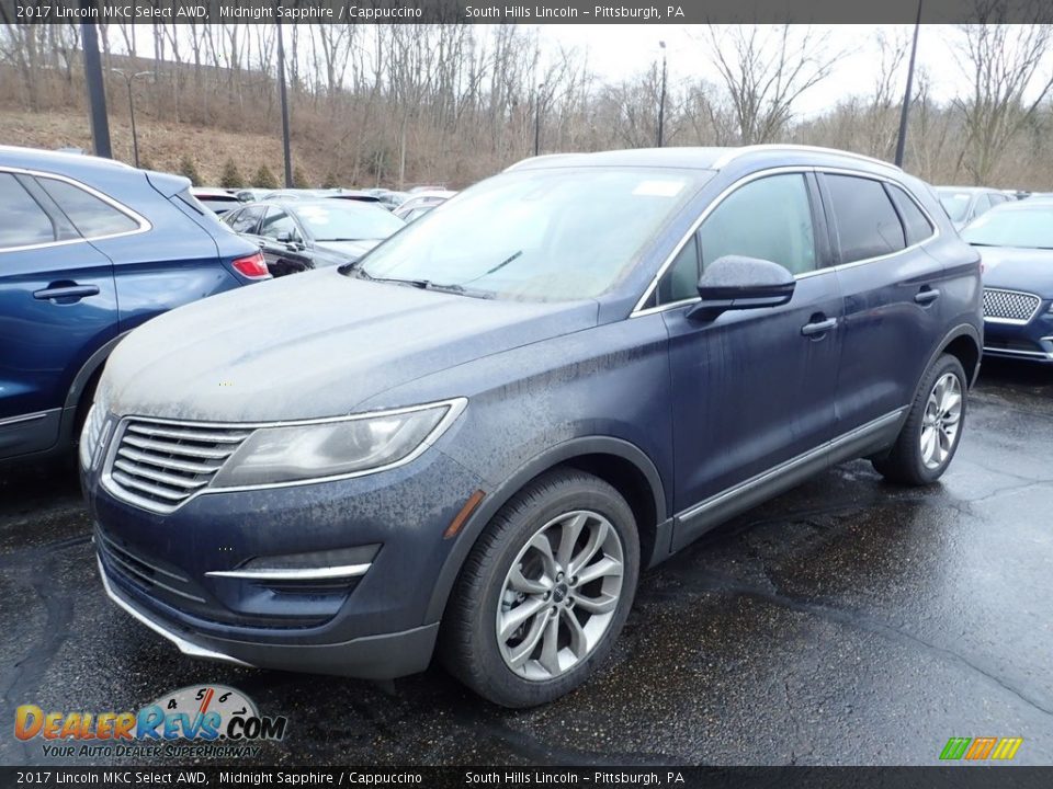 2017 Lincoln MKC Select AWD Midnight Sapphire / Cappuccino Photo #1