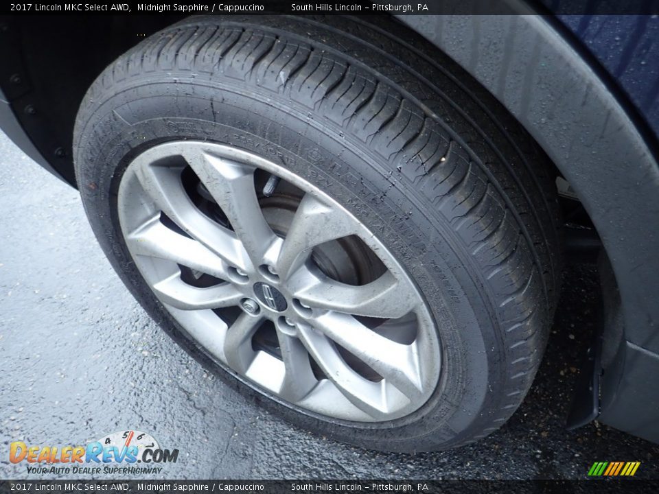 2017 Lincoln MKC Select AWD Midnight Sapphire / Cappuccino Photo #5
