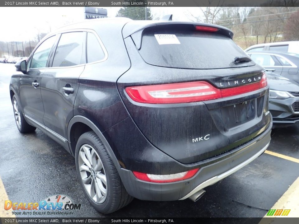 2017 Lincoln MKC Select AWD Black Velvet / Ebony Photo #2