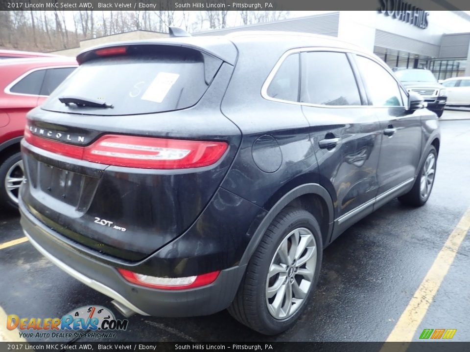 2017 Lincoln MKC Select AWD Black Velvet / Ebony Photo #3