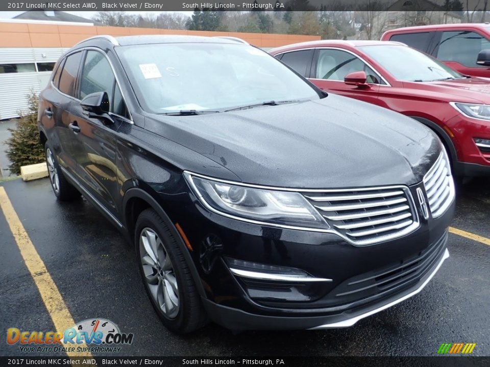 2017 Lincoln MKC Select AWD Black Velvet / Ebony Photo #4