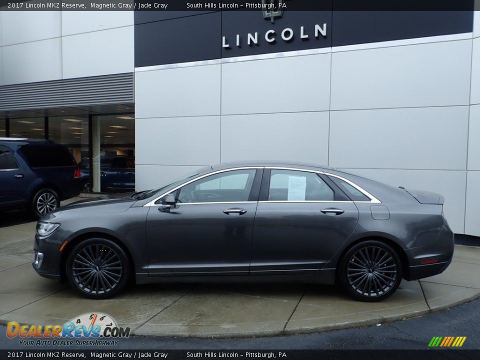 2017 Lincoln MKZ Reserve Magnetic Gray / Jade Gray Photo #2