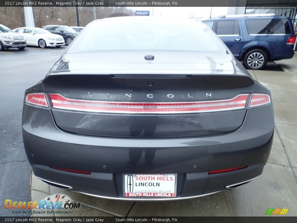 2017 Lincoln MKZ Reserve Magnetic Gray / Jade Gray Photo #4