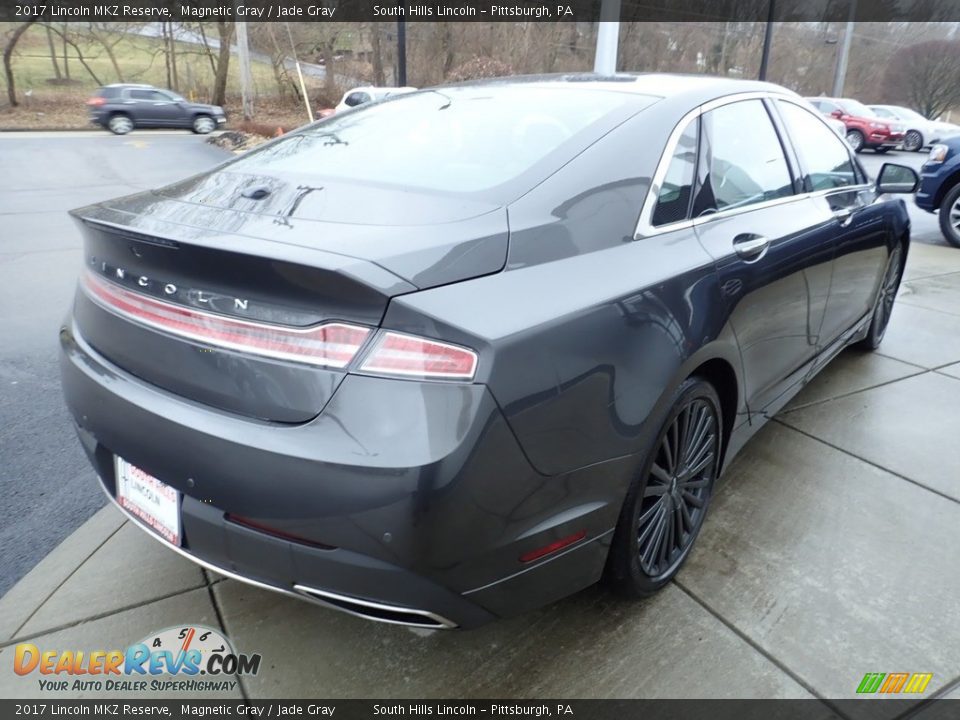 2017 Lincoln MKZ Reserve Magnetic Gray / Jade Gray Photo #6