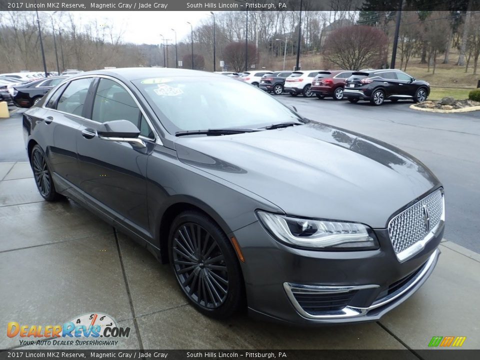2017 Lincoln MKZ Reserve Magnetic Gray / Jade Gray Photo #8