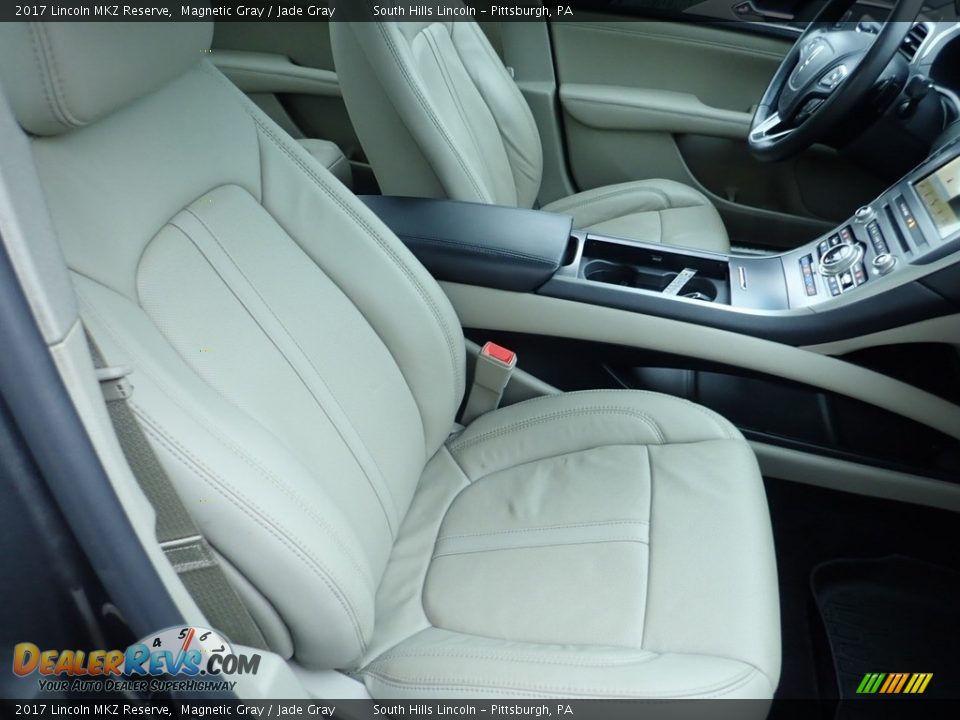 2017 Lincoln MKZ Reserve Magnetic Gray / Jade Gray Photo #11