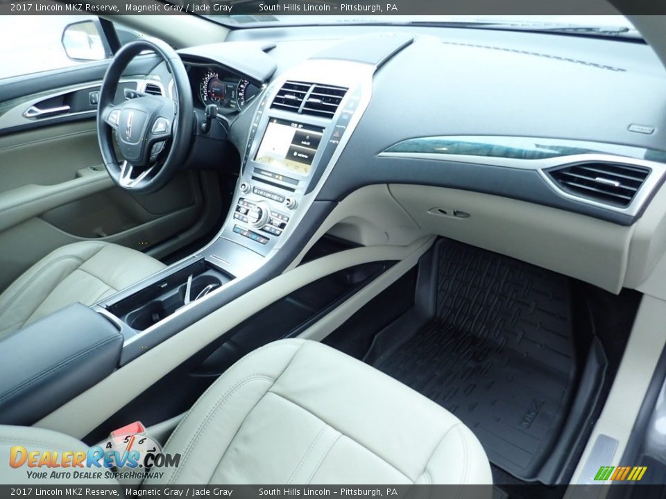 2017 Lincoln MKZ Reserve Magnetic Gray / Jade Gray Photo #12