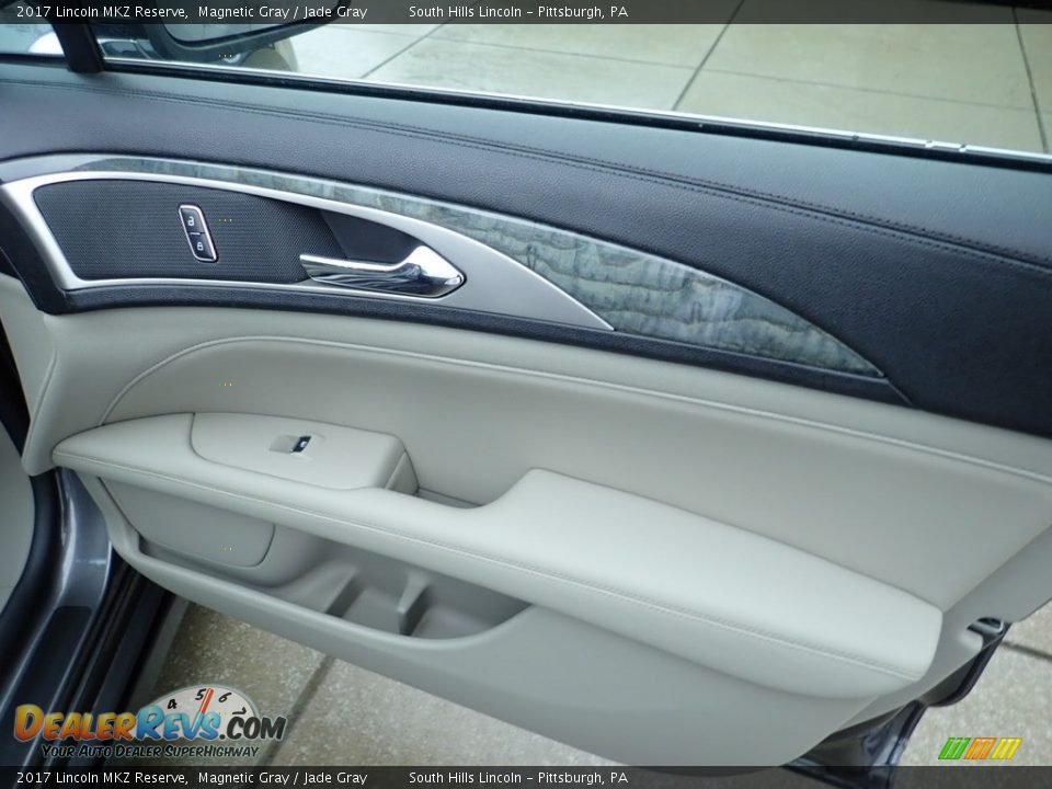 2017 Lincoln MKZ Reserve Magnetic Gray / Jade Gray Photo #14