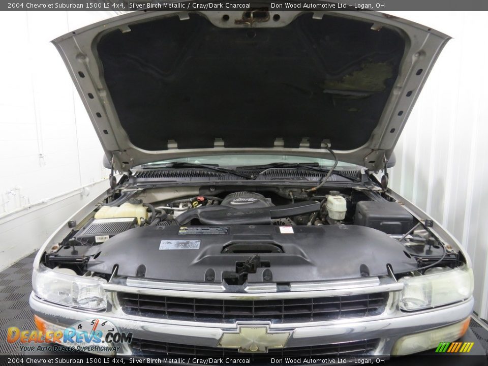 2004 Chevrolet Suburban 1500 LS 4x4 Silver Birch Metallic / Gray/Dark Charcoal Photo #6