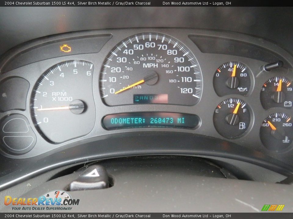 2004 Chevrolet Suburban 1500 LS 4x4 Silver Birch Metallic / Gray/Dark Charcoal Photo #19