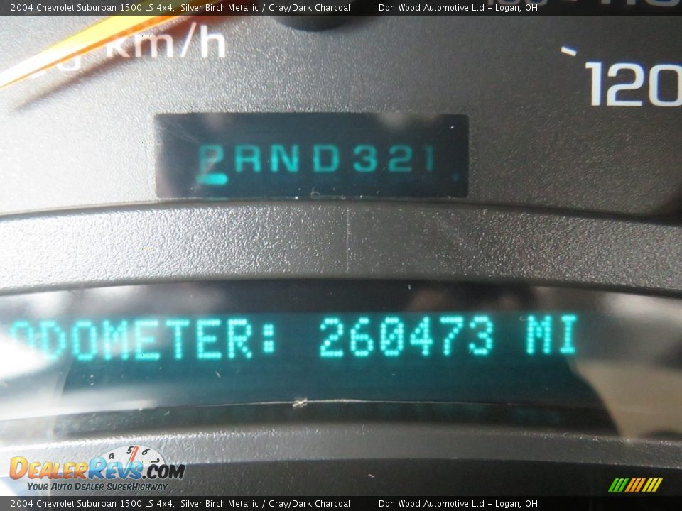 2004 Chevrolet Suburban 1500 LS 4x4 Silver Birch Metallic / Gray/Dark Charcoal Photo #20