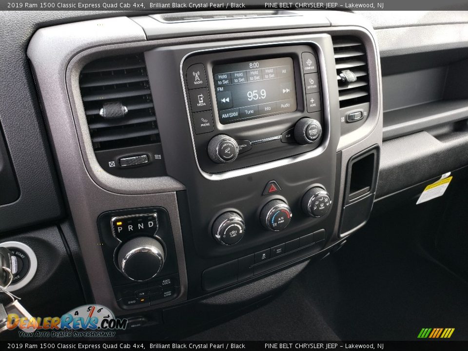 2019 Ram 1500 Classic Express Quad Cab 4x4 Brilliant Black Crystal Pearl / Black Photo #10