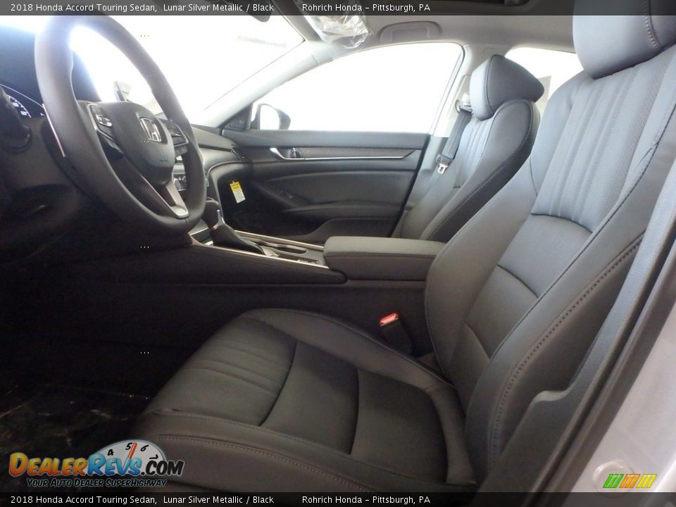 2018 Honda Accord Touring Sedan Lunar Silver Metallic / Black Photo #6