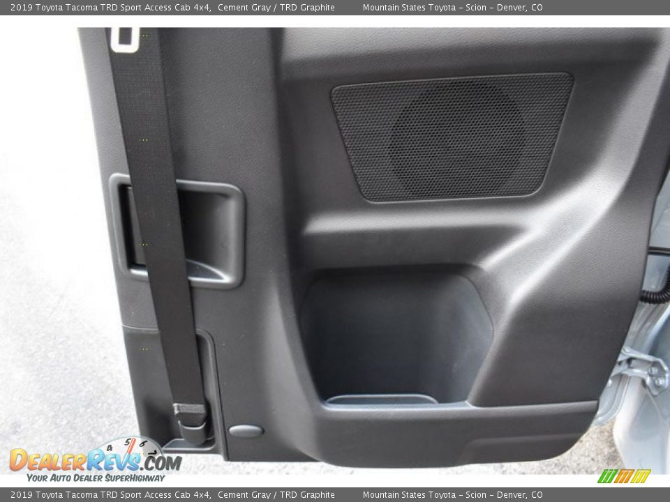 2019 Toyota Tacoma TRD Sport Access Cab 4x4 Cement Gray / TRD Graphite Photo #23