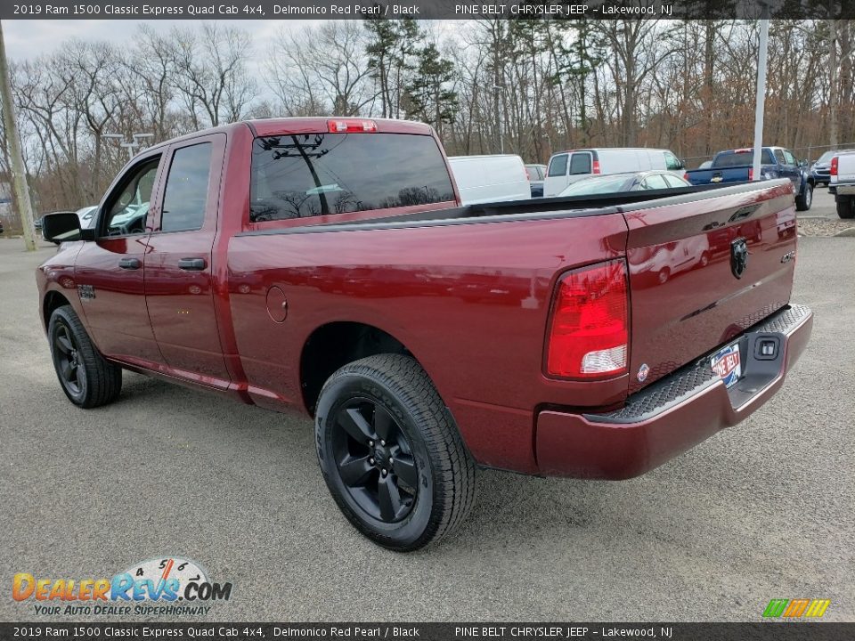 2019 Ram 1500 Classic Express Quad Cab 4x4 Delmonico Red Pearl / Black Photo #4