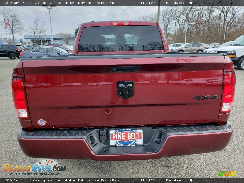 2019 Ram 1500 Classic Express Quad Cab 4x4 Delmonico Red Pearl / Black Photo #5