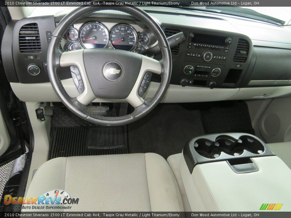 2010 Chevrolet Silverado 1500 LT Extended Cab 4x4 Taupe Gray Metallic / Light Titanium/Ebony Photo #20