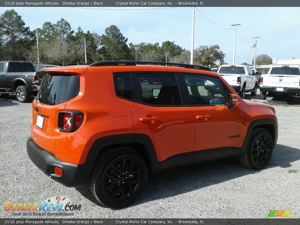 2018 Jeep Renegade Altitude Omaha Orange / Black Photo #5