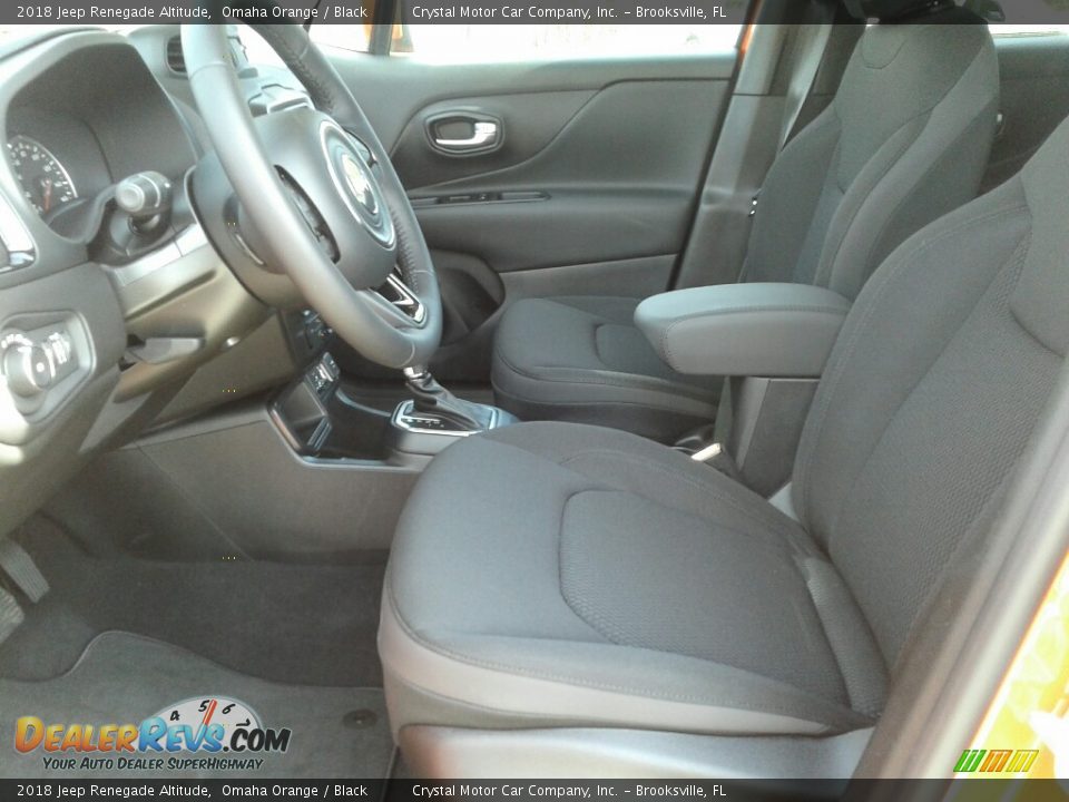 2018 Jeep Renegade Altitude Omaha Orange / Black Photo #9