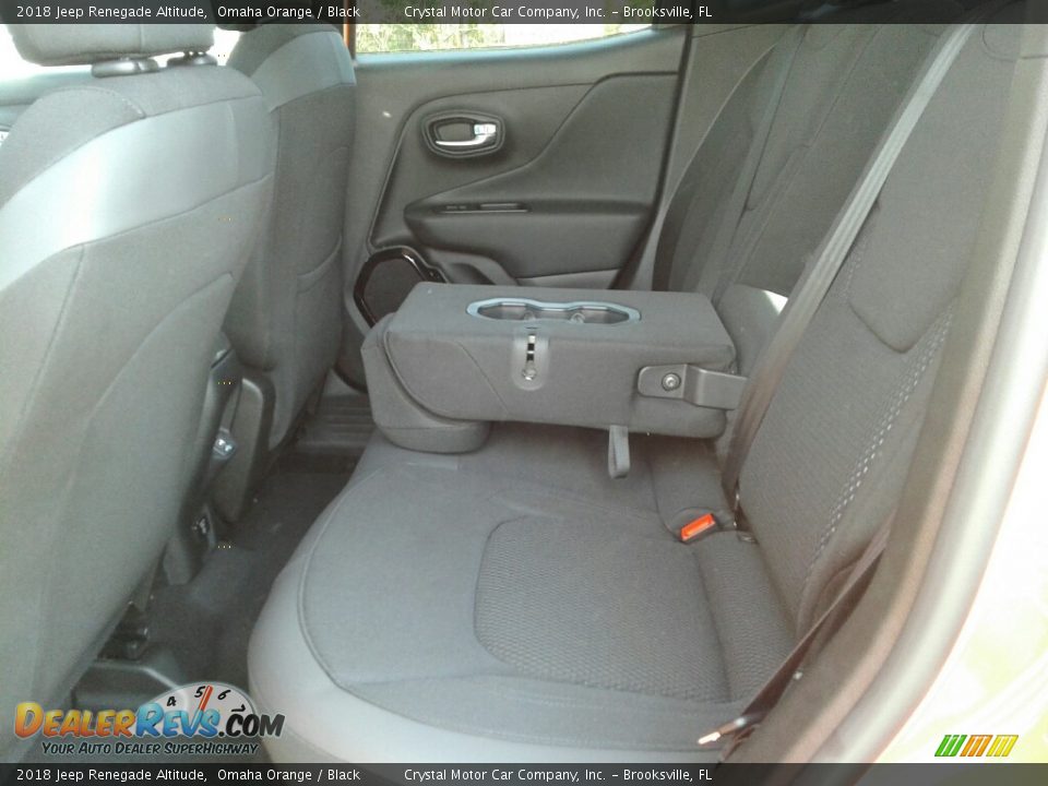 2018 Jeep Renegade Altitude Omaha Orange / Black Photo #10