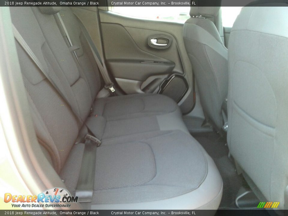 2018 Jeep Renegade Altitude Omaha Orange / Black Photo #11