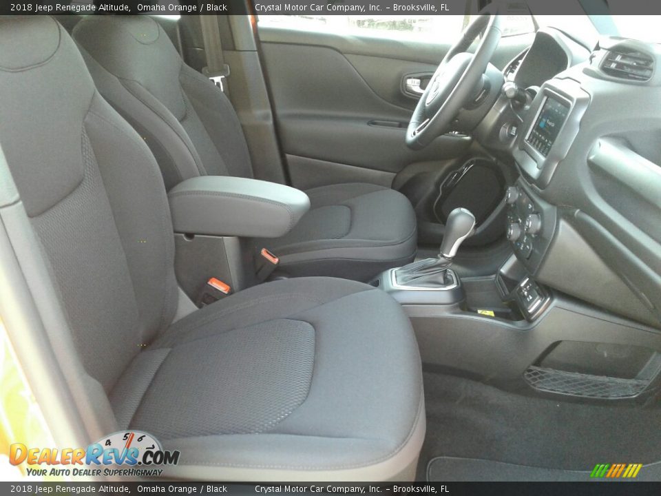 2018 Jeep Renegade Altitude Omaha Orange / Black Photo #12