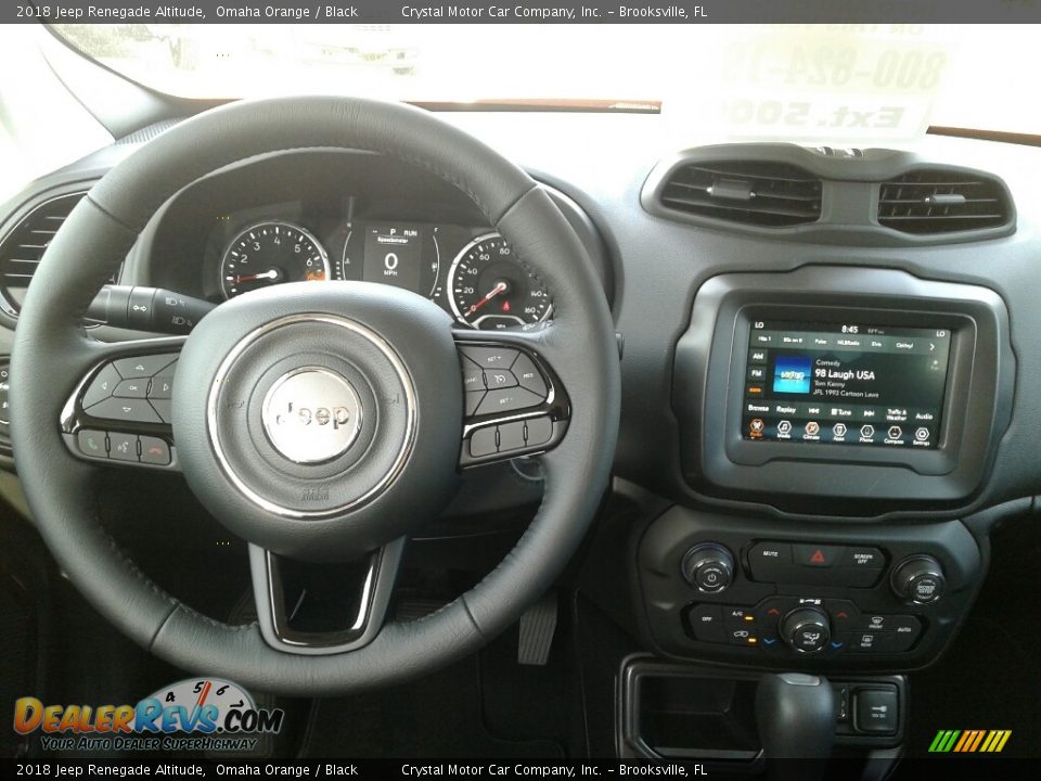 2018 Jeep Renegade Altitude Omaha Orange / Black Photo #13