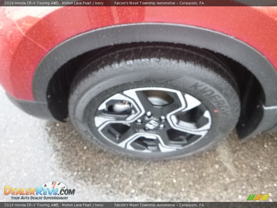 2019 Honda CR-V Touring AWD Molten Lava Pearl / Ivory Photo #7
