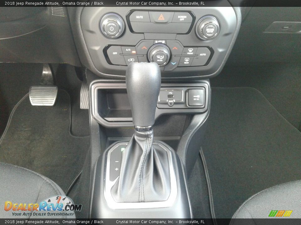 2018 Jeep Renegade Altitude Omaha Orange / Black Photo #16